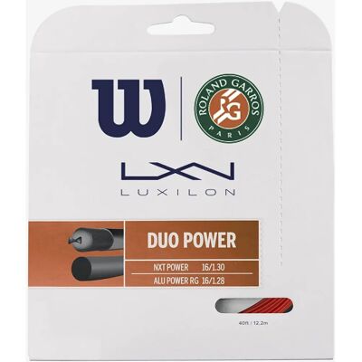 Wilson Duo Power Roland Garros Strängar - Kraft på grus Wilson Duo Power Roland Garros Strängar - Kraft på grus