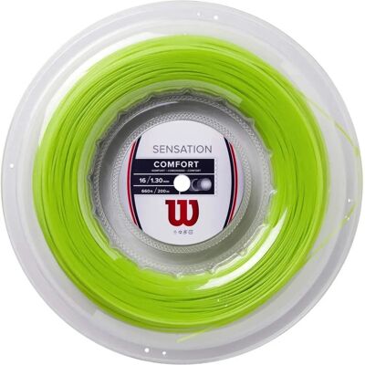 Wilson Sensation 16 Green - Tennis Racket String Wilson Sensation 16 Green - Tennis Racket String