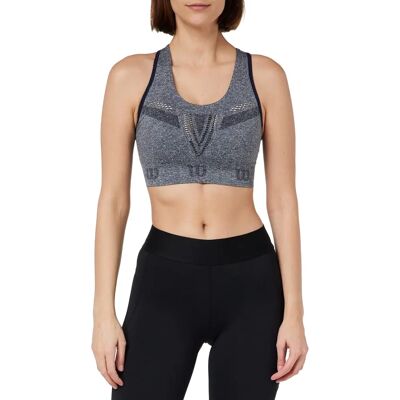 Wilson UL Kaos Bra W - outer space grå XS - Underkläder Wilson UL Kaos Bra W - outer space grå XS - Underkläder