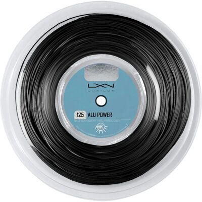 Luxilon Big Banger Alu Power Black 125 - Tennispeli - Edistynyt Voima & Kontrolli Luxilon Big Banger Alu Power Black 125 - Tennispeli - Edistynyt Voima & Kontrolli