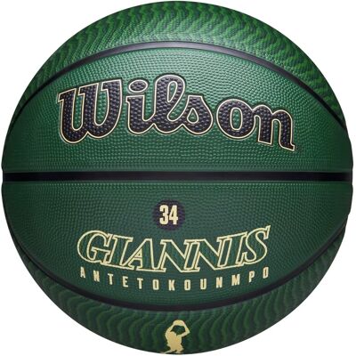 Balón Wilson Giannis Antetokounmpo para exteriores - Talla 7 Balón Wilson Giannis Antetokounmpo para exteriores - Talla 7