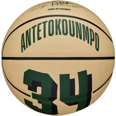 Pallone da basket Wilson Giannis Antetokounmpo Mini - Taglia 3 Pallone da basket Wilson Giannis Antetokounmpo Mini - Taglia 3