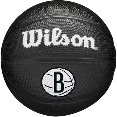 Wilson WZ4017604XB Mini Balón de Baloncesto - Unisex - Negro - Homenaje al Equipo NBA Wilson WZ4017604XB Mini Balón de Baloncesto - Unisex - Negro - Homenaje al Equipo NBA