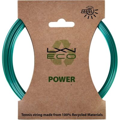 Luxilon Eco Power 12.2 M - Corda da tennis - Argento - Controllo & Potenza Luxilon Eco Power 12.2 M - Corda da tennis - Argento - Controllo & Potenza