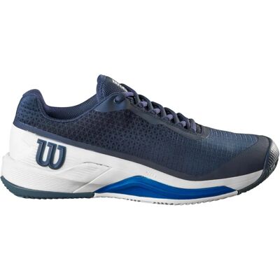 Wilson Rush Pro 4.0 Clay - Blue/White/Navy Tennis Shoes Wilson Rush Pro 4.0 Clay - Blue/White/Navy Tennis Shoes