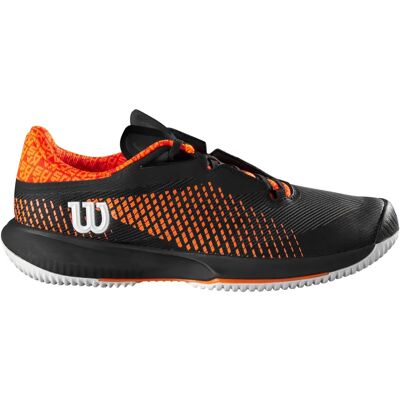 Wilson KAOS Swift 1 Sneaker nero fantasma arancione shock Wilson KAOS Swift 1 Sneaker nero fantasma arancione shock