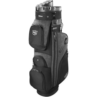 Wilson I-Lock 3 Organizador Bolsa de Golf - Negro/Carbón Wilson I-Lock 3 Organizador Bolsa de Golf - Negro/Carbón