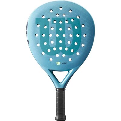 Wilson Accent LT - Leichtgewichtige Teal Blau Padel-Schläger - Erwachsene Wilson Accent LT - Leichtgewichtige Teal Blau Padel-Schläger - Erwachsene