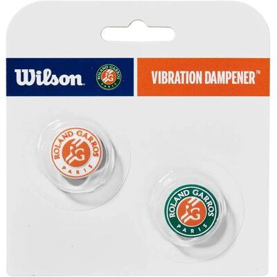 Amortecedores de Vibração Wilson Roland-Garros - Pack de 2 - Acessórios de Tênis Amortecedores de Vibração Wilson Roland-Garros - Pack de 2 - Acessórios de Tênis