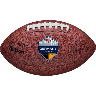 Wilson Duke NFL Germany Games Sports Equipment - Brown Wilson Duke NFL Germany Games Sports Equipment - Brown