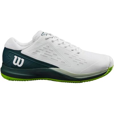 Wilson Rush Pro Ace Clay Zapatillas de tenis - Blanco, Marrón, Verde Wilson Rush Pro Ace Clay Zapatillas de tenis - Blanco, Marrón, Verde