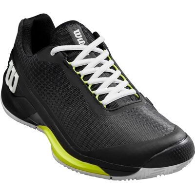 Wilson Herren-Tennisschuhe - Schwarz/Weiß/Gelb - Ganzjährig Wilson Herren-Tennisschuhe - Schwarz/Weiß/Gelb - Ganzjährig