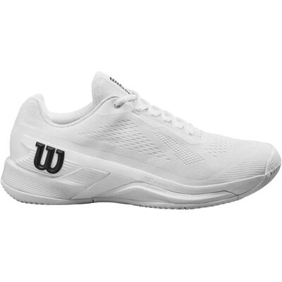 Chaussures de tennis Wilson Rush Pro 4.0 - Blanc, Support & Respirantes - Publicité Chaussures de tennis Wilson Rush Pro 4.0 - Blanc, Support & Respirantes - Publicité