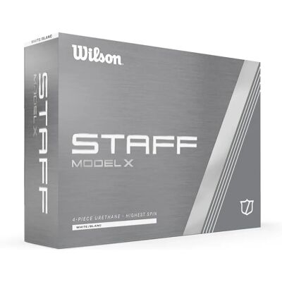 Wilson Staff Modell X Golfbälle - Weiß Wilson Staff Modell X Golfbälle - Weiß