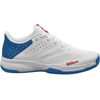 Zapatos de tenis Wilson Blanco/Azul Vivid Profundo/Rojo Wilson - Zapatos de tenis Zapatos de tenis Wilson Blanco/Azul Vivid Profundo/Rojo Wilson - Zapatos de tenis