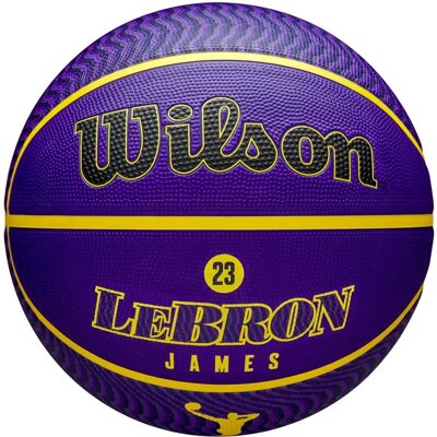Koszykówka na zewnątrz Wilson LeBron James - Rozmiar 7 - Unisex Koszykówka na zewnątrz Wilson LeBron James - Rozmiar 7 - Unisex