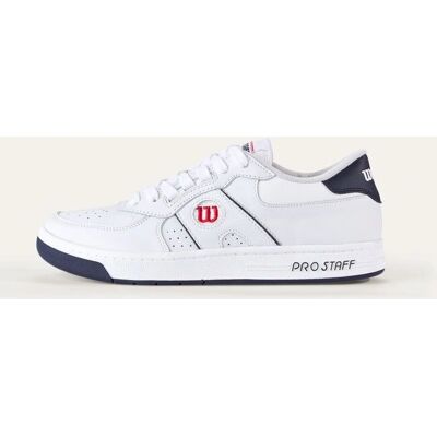 Wilson Pro Staff 87 Sneakers - Weiß/Navy/Infrared - Turnschuhe Wilson Pro Staff 87 Sneakers - Weiß/Navy/Infrared - Turnschuhe