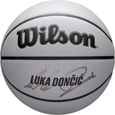 Wilson NBA Player Icon Szara Piłka do Koszykówki - Koszykówka Wilson NBA Player Icon Szara Piłka do Koszykówki - Koszykówka