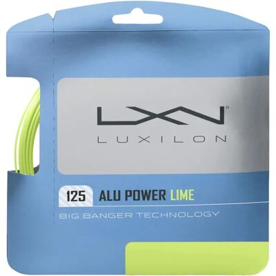 Luxilon Alu Power Roland Garros Tennissait - Blau, 12,2m Luxilon Alu Power Roland Garros Tennissait - Blau, 12,2m