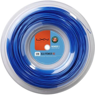 Luxilon Alu Power 128 RG - Blue/White Tennis Strings - Tennis Strings Luxilon Alu Power 128 RG - Blue/White Tennis Strings - Tennis Strings