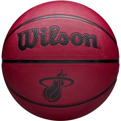 Piłka do koszykówki tribute zespołu NBA Miami Heat - Sprzęt sportowy Piłka do koszykówki tribute zespołu NBA Miami Heat - Sprzęt sportowy