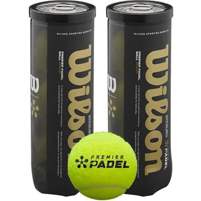 Wilson Speed X3 Pelotas de Padel - Rendimiento en superficies rápidas Wilson Speed X3 Pelotas de Padel - Rendimiento en superficies rápidas