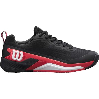 Zapatillas Wilson Rush Pro 4.5 - Negro - Transpirables y Resistente Zapatillas Wilson Rush Pro 4.5 - Negro - Transpirables y Resistente