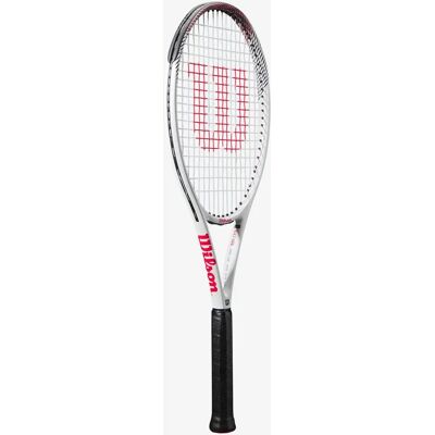 Wilson RXT 105 - Keskitasoisen tennismaila - Musta, Punainen, Valkoinen Wilson RXT 105 - Keskitasoisen tennismaila - Musta, Punainen, Valkoinen