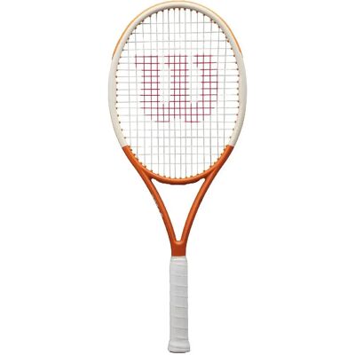Rachetă de tenis Wilson Roland-Garros Team 102 - Ușor, Pre-încordată, Lungime suplimentară Rachetă de tenis Wilson Roland-Garros Team 102 - Ușor, Pre-încordată, Lungime suplimentară