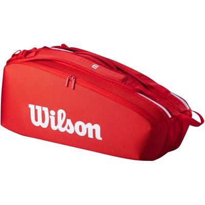 Wilson Super Tour WR8036801 - Tennistasche, Rot Wilson Super Tour WR8036801 - Tennistasche, Rot