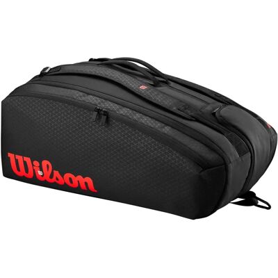 Wilson Clash V3 15PK Tennistasche - Schwarz Wilson Clash V3 15PK Tennistasche - Schwarz