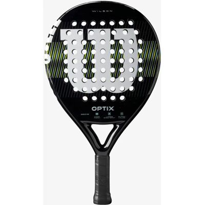 Raqueta de Padel Wilson V1 Fibra de Vidrio Negra - Ideal para Principiantes Raqueta de Padel Wilson V1 Fibra de Vidrio Negra - Ideal para Principiantes