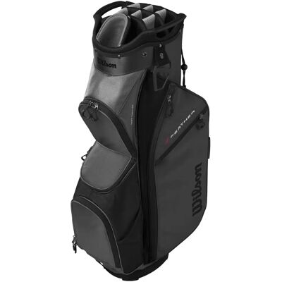 Wilson Feather Cart Bag - Grå/Svart - Golfvagnsväska Wilson Feather Cart Bag - Grå/Svart - Golfvagnsväska