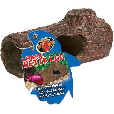 Zoo Med Keramik-Betta-Log - Aquarium-Dekoration Zoo Med Keramik-Betta-Log - Aquarium-Dekoration
