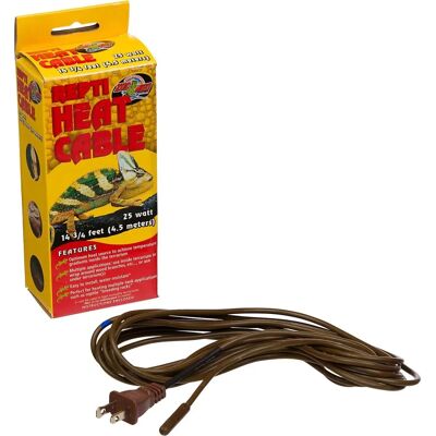Kabel grzewczy Zoo Med Repti - 4,5m, 25W, Wodoszczelny Kabel grzewczy Zoo Med Repti - 4,5m, 25W, Wodoszczelny