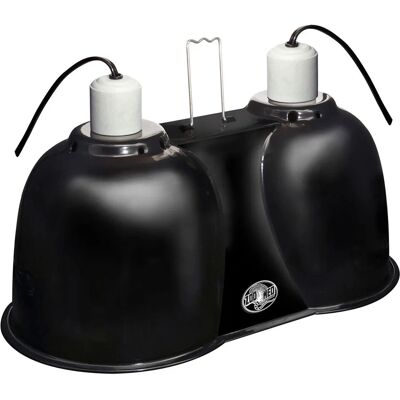 Zoomed Combo Douille de Lampe à Double Dôme Profond - Accessoire d'Éclairage - Publicité Zoomed Combo Douille de Lampe à Double Dôme Profond - Accessoire d'Éclairage - Publicité