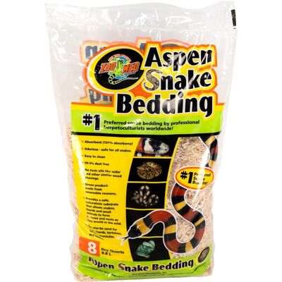 Litière de Serpent Aspen de Zoo Med - Substrat pour Reptiles - Publicité Litière de Serpent Aspen de Zoo Med - Substrat pour Reptiles - Publicité