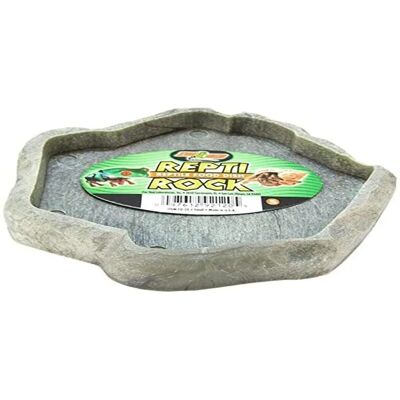 Zoo Med Repti Rock Small Reptile Food Dish - Reptile Food Dish Zoo Med Repti Rock Small Reptile Food Dish - Reptile Food Dish