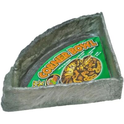 Bol en Coince Reptile de Zoo Med - XL - Économiseur d'espace - Publicité Bol en Coince Reptile de Zoo Med - XL - Économiseur d'espace - Publicité