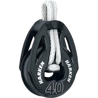 Harken 2148 Bloque de Polea Carbo T2 de 40mm - Bloque Harken 2148 Bloque de Polea Carbo T2 de 40mm - Bloque