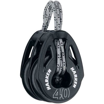 Harken 2150 40mm Double Carbo T2 Block - Block Harken 2150 40mm Double Carbo T2 Block - Block