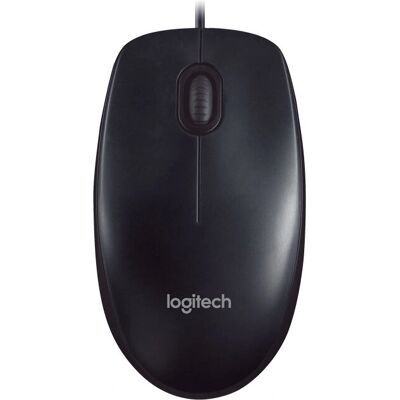 Logitech M90 Optical Mouse - USB, 1000 DPI, Ambidextrous Logitech M90 Optical Mouse - USB, 1000 DPI, Ambidextrous