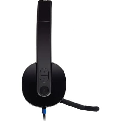Logitech 981-000480 Koptelefoon - Bekabelde hoofdband kantoor/telefooncentrum zwart Logitech 981-000480 Koptelefoon - Bekabelde hoofdband kantoor/telefooncentrum zwart