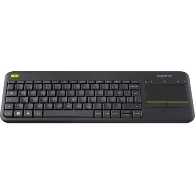 Logitech K400 Plus Trådlös TV-tangentbord - Svart Logitech K400 Plus Trådlös TV-tangentbord - Svart