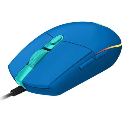 Souris gaming Logitech G203 Lightsync - Bleu - Publicité Souris gaming Logitech G203 Lightsync - Bleu - Publicité