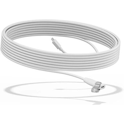 Logitech Rally Mic Pod Extension Cable - 10 M Gray Logitech Rally Mic Pod Extension Cable - 10 M Gray