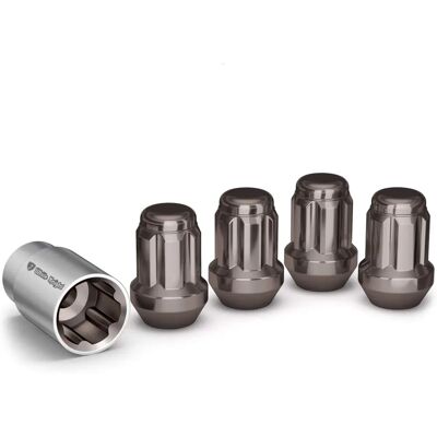 White Knight 40400SPBT Pearl Black Wheel Lock - Wheel Lock White Knight 40400SPBT Pearl Black Wheel Lock - Wheel Lock