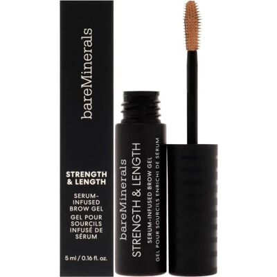 bareMinerals Strength & Length Serum Infused Brow Gel - Honey - 5ml bareMinerals Strength & Length Serum Infused Brow Gel - Honey - 5ml