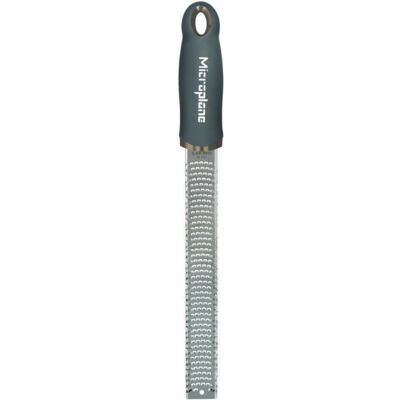 Microplane Zester Grater - Stainless Steel, Grey, Anthracite Microplane Zester Grater - Stainless Steel, Grey, Anthracite
