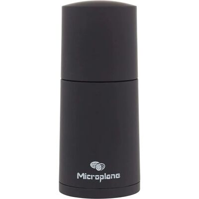 Microplane Spice Mill - 2 in 1, Black - Grinding Hard Spices Microplane Spice Mill - 2 in 1, Black - Grinding Hard Spices